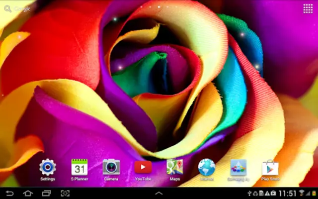 Rose Live Wallpaper android App screenshot 1